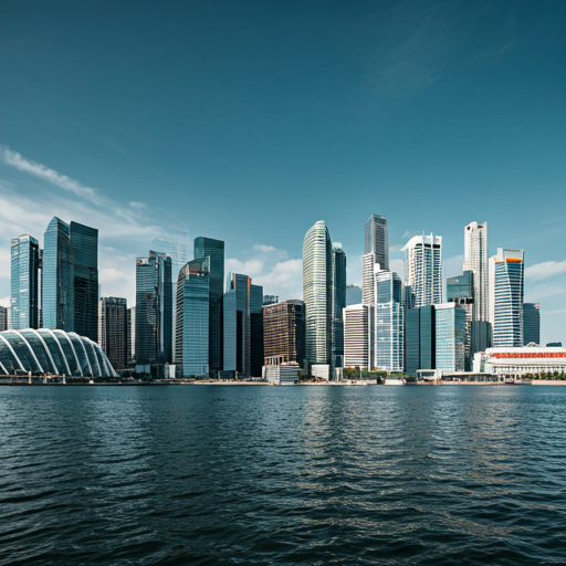 Singapore city skyline at dusk — home to Anchora Immigration's PR and Citizenship advisory practice